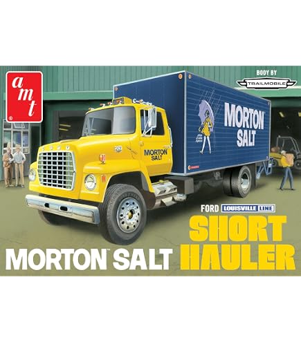 AMT Lowboy Trailer & Bulldozer Combo 1:25 Scale Model Kit (AMT1218