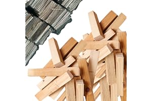 SHELBY WOOD COMPANY Kindling Wood - 2 Bags 6-7KG Kiln Dried Kindle Wood Natural Fire Lighters Perfect for Starting Open Fires, Wood Burning Stoves, BBQS, Log Burners, Camp Fires, Fire Pits and Pizza Ovens (2 Bags)