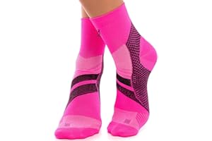 ZaTech Calze a Compressione per Fascite Plantare, Calzini Caviglia Supporto, Tutore Sportiva Elastica Cavigliera Ortopedica