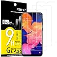 NEW'C 3 Pezzi, Vetro Temperato per Samsung Galaxy A10, Pellicola Prottetiva Anti Graffio, Anti-Impronte, Senza Bolle, Durezza