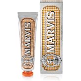 Marvis Orange Blossom Toothpaste, Orange Flavor, 1 x 75 ml | Reduces Plaque, Prevents Cavities, With Fluoride, Citrus and Min