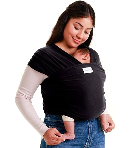 Izmi Wrap, Made from Soft Bamboo, Ideal for Newborns, Slate : Amazon.de:  Baby Products