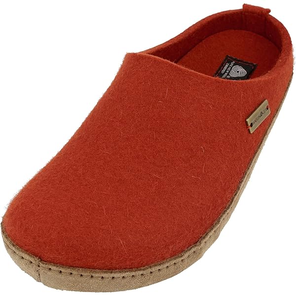 GIESSWEIN Slipper Neudau - Warme Vilten Pantoffels, Lichtgewicht Huisschoenen, Non Slip muiltjes voor Mannen & Vrouwen