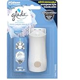 Glade Banyo Hava Tazeleyici Cihaz ve Yedek Temiz &Ccedil;arşaf Ferahlığı 10 ml