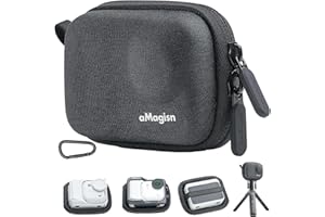 Honbobo Camera Sac Mini Bag Case Étui de Protection pour Insta360 GO Ultra, Accessoires pour Insta360 Go Ultra Bundle