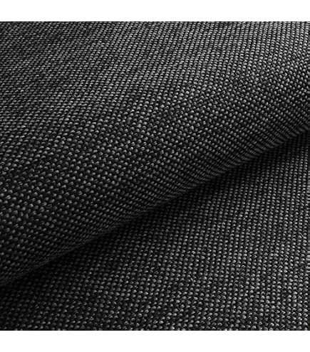 Tissu D'Ameublement Polyester 230g/m² - 1m X 1.47m Gris - Pour Canapé, Fauteuil, Coussin