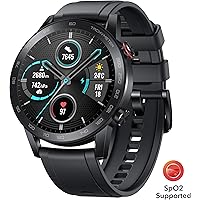 HONOR Magic Watch 2 (46mm, Charcoal Black) 14-Days Battery, SpO2, BT Calling & Music Playback, AMOLED Touch Screen…