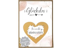 ‎JOLI COON Joli Coon Rubbelkarte Ihr werdet Uroma und Uropa mit Kuvert - Ihr werdet Urgroßeltern - Schwangerschaft verkünden Uroma und Uropa