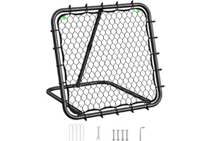 SONGMICS Porta da Calcio, Rete da Calcio per Bambini, Portatile, con Telaio in Acciaio, Inclinazione Regolabile, Montaggio Rapido, per Giardino, Parco, Spiaggia, Nero Inchiostro SZQ0085B01