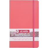 ART CREATION SKETH BOOK 13X21CM 140GR.80YP.N:93143 | Ciltli not defteri, 140 g/m&sup2;, krem beyaz, asitsiz kağıt, ayra&ccedil; kurdelesi