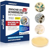 Anlab™ Schimmeltest-Set Für Zu Hause – DIY Luftqualitätstest Für HLK, Oberflächen & Innenräume Inkl. Identifikationsanleitung