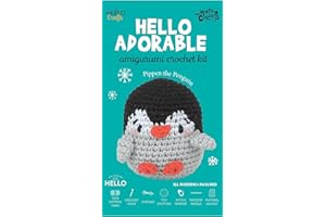 Hello Adorable Amigurumi Tığ İşi Kit Penguin Pippen