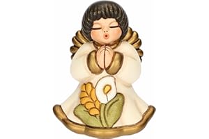 THUN, Bomboniera Angelo Cerimonia Limited Edition 2024 in Ceramica Decorata a Mano, 6 x 5.4 x 7.5 cm h