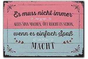 ‎LANOLU LANOLU Kühlschrankmagnete lustig- Nicht Alles Sinn Machen - lustige Magnete mit Sprüchen und witzigen Motiven 8x5,5cm