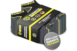 SCHMITZ.Tools Krótkie skarpety robocze w jakości premium – skarpety robocze na lato – męskie skarpety robocze ze wzmocnioną piętą i czubkiem stopy – krótkie skarpety robocze – trwałe