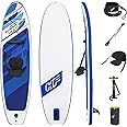 Hydro-Force SUP, Inflatable Stand Up Paddle Board, Complete Set with Kayak Conversion Kit, Multiple Styles