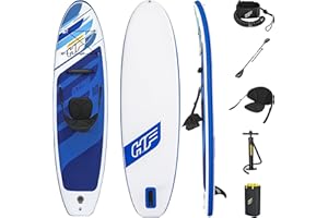 BESTWAY Hydro-Force SUP, Inflatable Stand Up Paddle Board, Complete Set with Kayak Conversion Kit, Multiple Styles