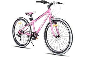 JOYSTAR Lubbock 20 Bicicleta Infantil de 24 Pulgadas para niños y niñas de 7 a 12 años Bicicleta de montaña rígida para niños con Marchas de 1 a 7 velocidades