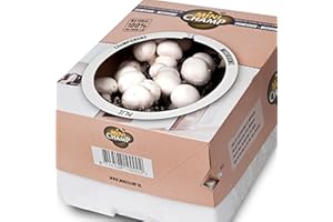BAKKER Kit di coltivazione Funghi | Agaricus bisporus var. albidus | Funghi a bottone | Scatola 7,5L