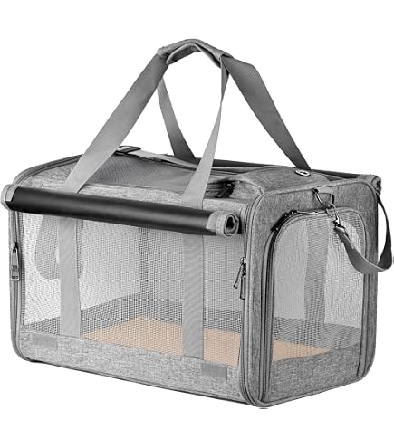 Extra Große Katzentragetasche Für 2 Katzen – 61x41,9x41,9 Cm, Wasserdicht, Mit Kissen