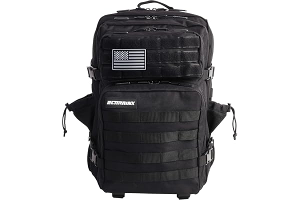 ELITRAINX Sac à dos tactique militaire imperméable pour sport, cabine avion, gymnase, extérieur, crosstraining by ELITEX TRAINING 25L