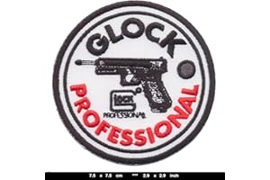 RG20 Glock Patches Aufnäher Bügelbild Waffen Pistolen Schützensport v2