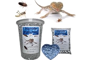 GENERIC Bugznbits Hydro Balls, Bug Gel Alternative for Crickets, Cockroaches, Locust and other Insects, Reptile Feeder insects (900ml Maxi Pack)