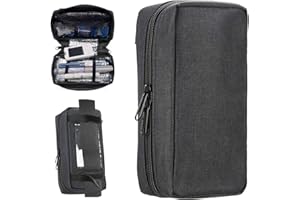 YOUSHARES Insuline Trousse Isotherme Portable - Sac de Refroidissement pour Diabétique (Noir)