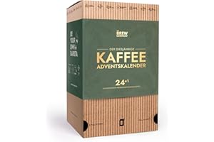 ‎GROWER'S CUP Gourmet Kaffee Adventskalender 2021 für Kaffeeliebhaber - 25 Coffee Brewer mit Gemahlene Kaffeebohnen Spezialitäten aus Aller Welt | Besondere Weihnachtskalender & Probierset für Mann & Frau