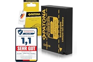 PATONA DMW-BLG10E DMW-BLG10 Batterie 770mAh Compatible avec Panasonic Lumix DC-GX9 DMC-GX7 DMC-GX80 DMC-TZ101 DC-TZ202 d DC-TZ91 DMC-TZ81 DMC-TZ99 DMC-LX100 DMC-TZ80 DMC-TZ101 DMWBLG10 BLG10