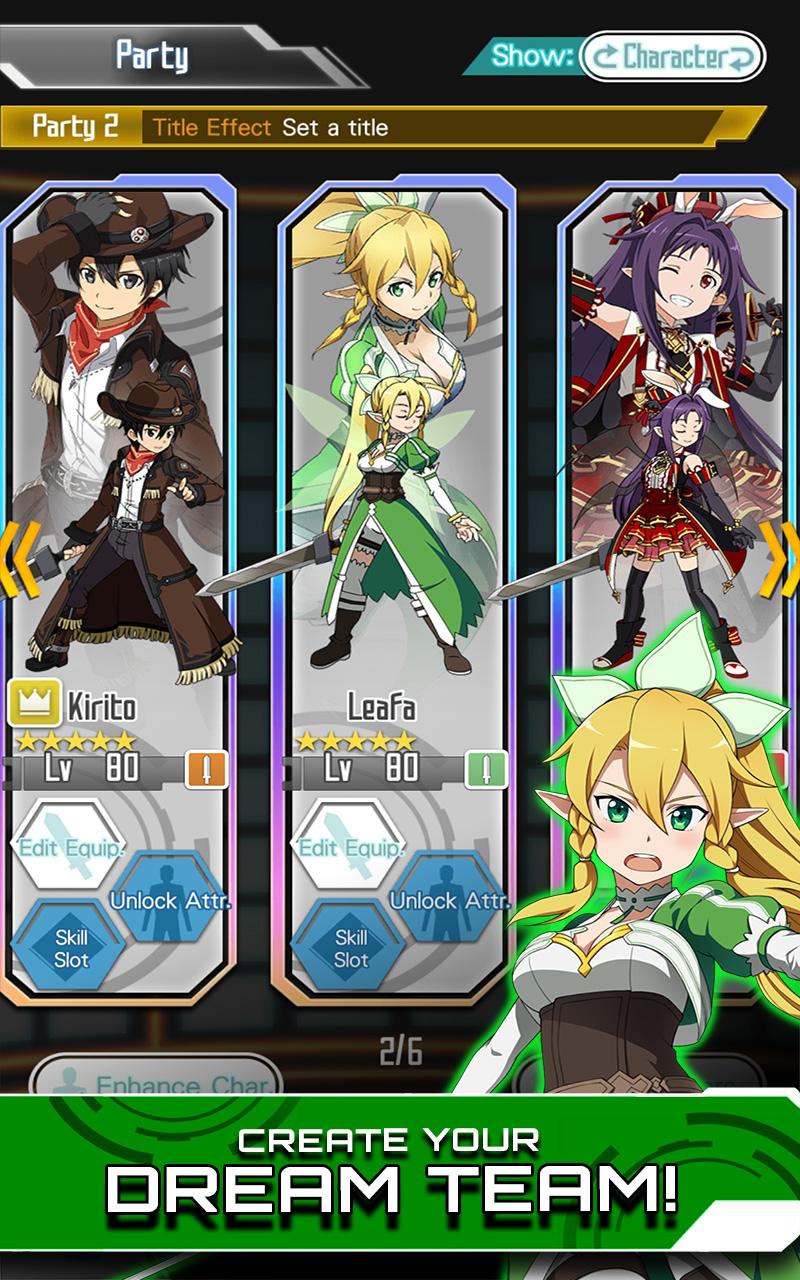 Sword Art Online Memory Defrag