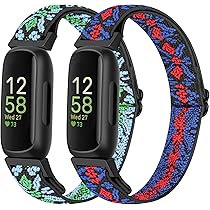 Cinturino Fitbit Inspire Elastico - Nylon Regolabile Per Inspire 2/3/Ace - Foto 11
