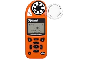 Kestrel 5500 FW Fire Weather Meter PRO con Link, Arancione