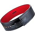 Hack Athletics Premium 10MM Weight Lifting Lever Belt -Power Lifting Belt for Men & Women for Lower Back Support, Multipurpose Gym Workouts Deadlifts Squats Powerlifting - 4 Inch Wide (M)