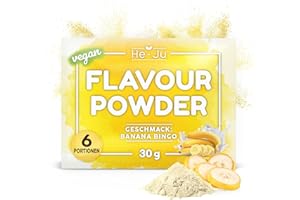 ‎HE-JU Geschmackspulver Probe Banana Bingo 30g, Flavour Pulver Banane