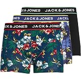 Jack &amp; Jones Boxershorts 3 Pack Men's Boxer Shorts (Pack of 3)