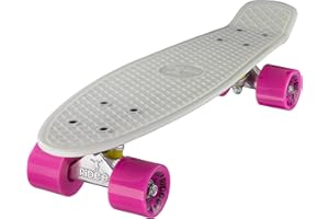 Ridge Glow In The Dark Retro Skateboard complet avec ABEC-7 roulements - 56 cm