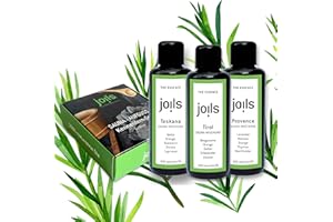 ‎JOILS JOILS® Saunaaufguss Set II, naturrein, 3x50ml, 100% naturreines Öl für Ihre Sauna, Bio-Saunaöl im Geschenkset
