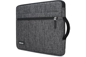 KIZUNA Etui na tablet 10 cali do 11" iPad Pro M2 i M1 2022/10,9" iPad Air 5/iPad 10,9" (10 generacji)/10,5" iPad Pro 10,5" Surface Go 3/10,5" Samsung Galaxy/Huawei Media M5, etui na laptopa, szare