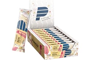 PowerBar Protein Plus 33% Vanilla Raspberry 10x90g - Barra ad Alta Proteina + Proteine del Siero e della Caseina