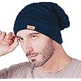 Knotyy Winter caps for Men | Woolen Beanie Cap for Men | Woolen Cap for Men for Winter | Winter Woolen Cap for Man | Woolen Cap - Blue, Pack of 1