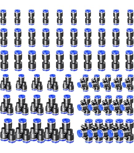 Raccordo A Innesto Pneumatico Ad Angolo Da 90° Da 1/4" A 10 Mm, 4 Pezzi, Connettore Ad Aria Compressa, Qualità Industriale - Foto 4