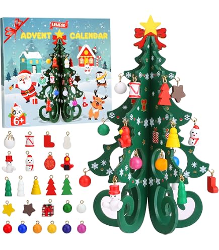 Calendario Dell'Avvento 2025 Con Fiori Selvatici Da Costruire - 24 Giorni Di Sorprese, Mazzo Di Fiori Finti In Mattoncini, Regalo Di Natale Per Bambini E Adulti
