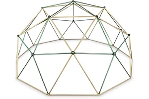 HyperMotion Domo de Escalada para Niños - Estructura de Acero Galvanizado Jardín, Soporta 350kg, Diámetro 3,7m - para Edades 3+, Actividad Física y Desarrollo Motor