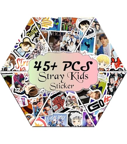 Pack De 104 Autocollants Stray Kids Kpop - Vinyle Imperméable - Pour Bouteille, Ordinateur, Vélo - Cadeau Fan - 8