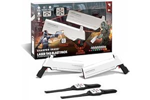 Sharper Image 1214006251 Laser Tag Blast Pack Laser Rifles for 2 Players Including 2 Micro Damage Sensors for Children from 8 Years