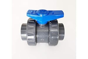 Vanne Modèle 2025 Interplast 50mm à coller double union démontable 5cm / 50 mm PN16 PVC PRESSION Piscine