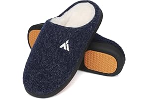 Mishansha Pantofole Casa Uomo Donna Schiuma di Memoria Caldo Inverno Ciabatte, Gr.36-48