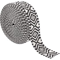 Cinta Jacquard Vintage: Adorno Étnico Bordado Para Manualidades Boho - España