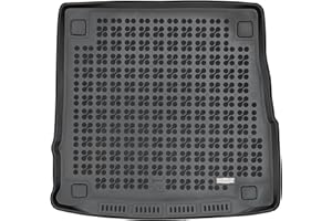 M MOTOS Tapetes de Goma para Maletero Adapta para Alfa Romeo Stelvio Desde 2016 Mejore la Comodidad de Sus Viajes con la Alfombrilla Antideslizante - Alfombrilla para Maletero de Coche para Todo Tipo